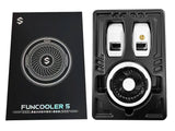 Black Shark RGB FunCooler 5 Magnetic Cell Phone Cooler for iPhone Magnetic Series/Android/Tablet/iPad Mobile Cooling Fan Black Shark 