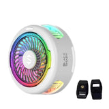 Black Shark RGB FunCooler 5 Magnetic Cell Phone Cooler for iPhone Magnetic Series/Android/Tablet/iPad Mobile Cooling Fan Black Shark White 