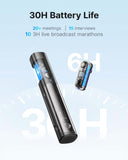BOYA Magic Wireless Mini Microphones for iPhone/Android/PC/Camera, 4 Form-in-1 Mic, 7g Lightweight, AI Noise Reduction, 48kHz/24bit, APP Control, 328ft Range,Microphone for Recording Wireless Microphone BOYA 