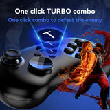 BSP Y04 Wireless Gaming Controller for PS3/PS4/Switch/Switch 2/PC/Android/HarmonyOS/iOS Hall Joystick Gamepad Adjustable Motor Gaming Controller Furper 