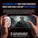 Chicken Captain Magic Pro Max Mobile Game Controller For Android Phone Mobile Gaming Controller Captain Chicken 