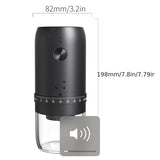 CLITON 1-Pack Electric Coffee Grinder with Ceramic Conical Grinder Coffee Grinder CLITON 