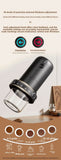 CLITON 1-Pack Electric Coffee Grinder with Ceramic Conical Grinder Coffee Grinder CLITON 