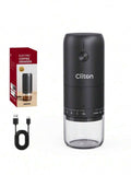 CLITON 1-Pack Electric Coffee Grinder with Ceramic Conical Grinder Coffee Grinder CLITON Black 