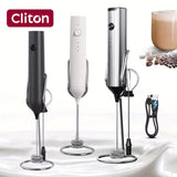 Cliton Electric Milk Frother, Coffee Frother, Home Mini Milk Frother Milk Frother CLITON 
