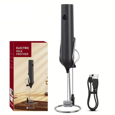 Cliton Electric Milk Frother, Coffee Frother, Home Mini Milk Frother Milk Frother CLITON Black 