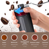 CLITON Portable Coffee Mill Outdoor Manual Coffee Grinder With Adjustable Settings Coffee Grinder CLITON 