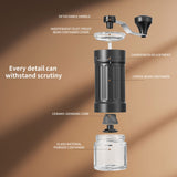 CLITON Portable Coffee Mill Outdoor Manual Coffee Grinder With Adjustable Settings Coffee Grinder CLITON 