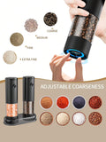 CLITON Stainless Steel Electric Salt and Pepper Grinder Pepper Grinder CLITON 