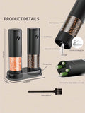 CLITON Stainless Steel Electric Salt and Pepper Grinder Pepper Grinder CLITON 