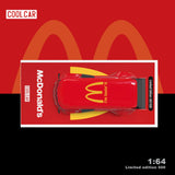 Cool Car 1:64 Mini Cooper/ Beetle Regular/ Volkswagen T1 with McDonald's Livery Toy Car Cool Car 