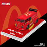 Cool Car 1:64 Mini Cooper/ Beetle Regular/ Volkswagen T1 with McDonald's Livery Toy Car Cool Car Volkswagen T1 