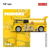 Cool Car 1:64 Volkswagen TI PICKUP Minions Yellow Toy Car Cool Car 