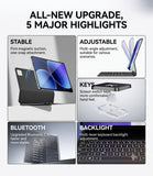 Coostart Magnetic Floating Magic Bluetooth Keyboard For Xiaomi 7/7 Pro & 8/8 Pro Keyboard Case Coostart 