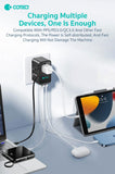Coteci 70W GaN Universal Travel Charger (With Type-C Retractable Cable), | PD | PPS | QC3.0 Travel Charger COTECi 