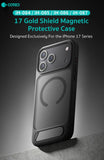 Coteci Gold Shield Magnetic Suction Bracket iPhone 17 Pro Case iH-086 Cases COTECi 