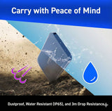 Crucial X10 External SSD USB 3.2/Type-C iPhone 15 Series Operation Verified Maximum Read Speed 2100MB/s Portable SSD Crucial 