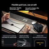 CUKTECH 6-in-1 Super Power Station 140W Gallium Nitride Charger with Expansion Cable Compatible with Magnetic Charging Station Charging Station CUKTECH 