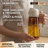 Dada Cook Dual-Use Glass Oil Sprayer and Dispenser Bottle Oil Sprayer Dada Cook 