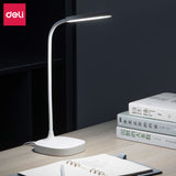Deli 17860 White LED Desk Lamp, Eye protection & Creative Lighting Desk Lamp Deli 