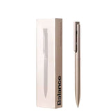 Deli NUSIGN Signature Pen Metal Gel Pen 0.5mm Gel Pen Deli Gold 