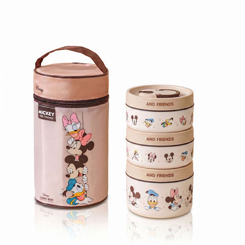 Disney Mickey & Friends 3-IN-1 Insulated Lunch Box Lunch Box Disney 