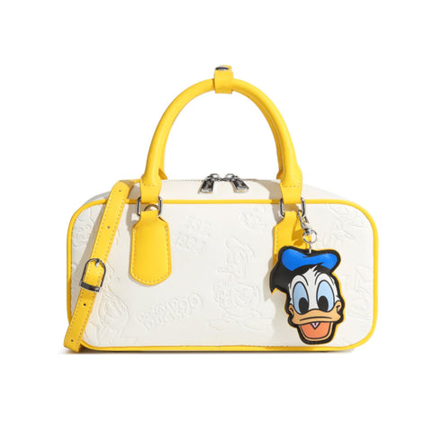Disney Official Donald Duck Shoulder Bag Handbag Handbag Disney Yellow 