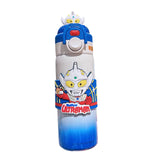 Disney Zootopia Animal Cartoon 710ml Large Capacity Vacuum Flask & Thermos With Lid and Straw Design for Travel Thermos Disney Ultraman B 