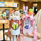 Disney Zootopia Judy Nick Themed Double-Walled Insulated Water Bottle 550ml Thermos Disney 