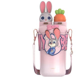 Disney Zootopia Judy Nick Themed Double-Walled Insulated Water Bottle 550ml Thermos Disney Nick 