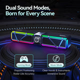 Divoom D-base Gaming Desktop 35W Speaker With Customizable RGB Lighting Effects Speakers DIVOOM 