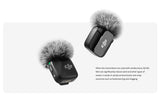 DJI Mic Mini (2 TX + 1 RX + Charging Case) Wireless Microphone/iPhone/Android, Vlog, Streaming Wireless Microphone DJI 