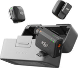 DJI Mic Mini (2 TX + 1 RX + Charging Case) Wireless Microphone/iPhone/Android, Vlog, Streaming Wireless Microphone DJI 
