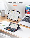 Doohoeek Universal Bluetooth Mini Keyboard, Wireless Compact Keyboard Keyboard Case Doohoeek 