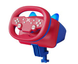 DOYO Wireless Gaming Steering Wheel with Pedals, Multi-Platform Racing Wheel Compatible for Nintendo Switch/PC/PS4/PS3/iOS and Android Phones Game Racing Steering Wheel Pedal Doyo Red 