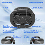 DOYO Wireless Gaming Steering Wheel with Pedals, Multi-Platform Racing Wheel Compatible for Nintendo Switch/PC/PS4/PS3/iOS and Android Phones Game Racing Steering Wheel Pedal Doyo 