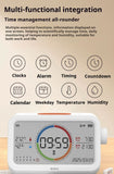 DUKA MT3 Multi-functional Clock Alarm Clock Temperature and Humidity Meter Indoor Learning Timer Home Car Digital Desktop Alarm Clock DUKA 