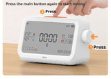 DUKA MT3 Multi-functional Clock Alarm Clock Temperature and Humidity Meter Indoor Learning Timer Home Car Digital Desktop Alarm Clock DUKA 