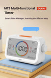 DUKA MT3 Multi-functional Clock Alarm Clock Temperature and Humidity Meter Indoor Learning Timer Home Car Digital Desktop Alarm Clock DUKA 