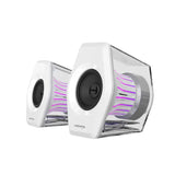 Edifier G2000 PRO Splendid 2.0 Gaming Speakers, RGB Light Effect, Bluetooth 5.1 PC Speaker Speakers EDIFIER White 