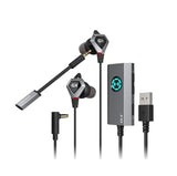 Edifier HECATE GX04 Sound Card Edition In-Ear Gaming Headset 7.1 External Sound Card for Esports, PUBG, Computer, Office, Meetings, Mobile, and Live Streaming Wired Earbuds EDIFIER 