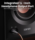 Edifier MR5BT Wireless Bluetooth Speaker, Active Monitor Speaker, HiFi Sound Quality, Computer/TV Speaker, Desktop Gaming/Music Speaker Speakers EDIFIER 