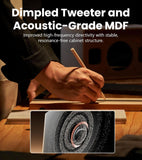 Edifier MR5BT Wireless Bluetooth Speaker, Active Monitor Speaker, HiFi Sound Quality, Computer/TV Speaker, Desktop Gaming/Music Speaker Speakers EDIFIER 