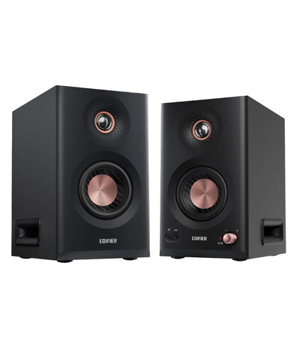Edifier MR5BT Wireless Bluetooth Speaker, Active Monitor Speaker, HiFi Sound Quality, Computer/TV Speaker, Desktop Gaming/Music Speaker Speakers EDIFIER Black 