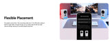 Edifier R20 Desktop 2.0 Bluetooth Speaker for Computers and Laptops with Bluetooth 6.0 and Cool Dawn Lighting Effects Speakers EDIFIER 