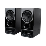 Edifier R20 Desktop 2.0 Bluetooth Speaker for Computers and Laptops with Bluetooth 6.0 and Cool Dawn Lighting Effects Speakers EDIFIER Black 