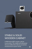 Edifier R201T North American Bluetooth Edition, an upgraded version of the classic R201 series 2.1 channel Bluetooth desktop computer speaker. Speakers EDIFIER 