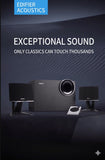 Edifier R201T North American Bluetooth Edition, an upgraded version of the classic R201 series 2.1 channel Bluetooth desktop computer speaker. Speakers EDIFIER 