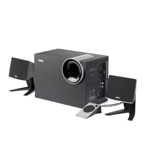 Edifier R201T North American Bluetooth Edition, an upgraded version of the classic R201 series 2.1 channel Bluetooth desktop computer speaker. Speakers EDIFIER 
