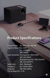 Edifier R201T North American Bluetooth Edition, an upgraded version of the classic R201 series 2.1 channel Bluetooth desktop computer speaker. Speakers EDIFIER 
